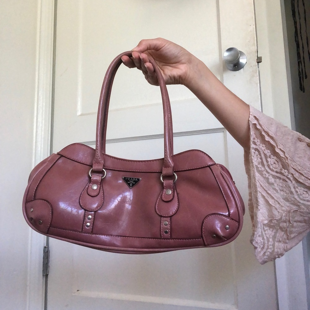 Vintage y2k Rina Rich pink Prada bag 💗💗💗